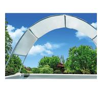 INTEX Toldo de piscina gris claro