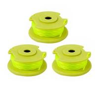 Introti Línea de nailon para cortacésped RYOBI Lithiumion, carrete de cortacésped multiusos y tapa de cubierta, 0.08 pulgadas, cuerda de hilo para recortadoras inalámbricas Ryobi de 18 V/24 V/40 V