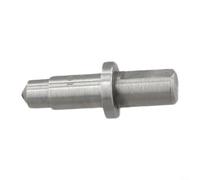 Intrusor de acero para probador de dureza Rockwell HRC-3/2/1, ángulo de cono de 120°, R = 0,2 mm, 27 mm de longitud, aleación de metal con procedimiento de soldadura dura para acero endurecido (HRC-1)