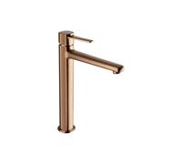 Invena Glamour grifo para lavabo de pie cobre BU02W14