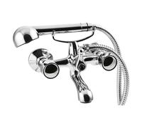 Invena Modena grifo de bañera y ducha a pared cromo BW-11-F0S