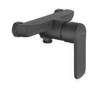 Invena Siros grifo para ducha a pared negro BN-90-004
