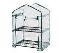 INVERNADERO 69*49*95 CM, LÁMINA DE PVC, ESTRUCTURA METÁLICA - T N15-900