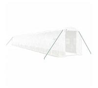 Invernadero Con Estructura De Acero Blanco 36 M² 18x2x2 M Vidaxl