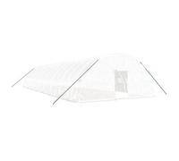 Invernadero Con Estructura De Acero Blanco 96 M² 16x6x2,85 M Vidaxl