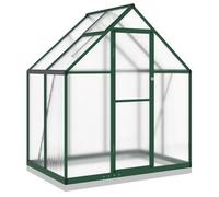Invernadero Con Marco Base Aluminio Verde 169x114x202 Cm Vidaxl