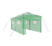 Invernadero Con Marco Pop-up Verde 290 X 580 X 315 Cm Hierro Vidaxl