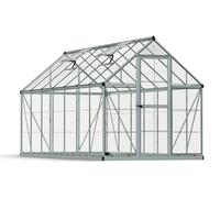 Invernadero de policarbonato harmony 185x208x420 cm plata