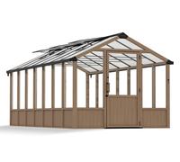 Invernadero de policarbonato Natura Cedar 2,37 x 5 m Palram - Canopia