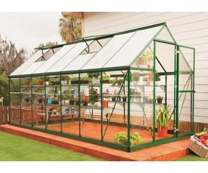 Invernadero híbrido de policarbonato 1,85 x 4,26 m Palram - Canopia verde
