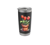 Invernadero Plantas De Jardín Jardinero Retiro Casa De Vaso térmico de acero inoxidable de doble pared