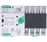 Inversor automático premium, 220V, doble alimentación, interruptor automático de 4 polos, 100A