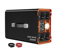 Inversor Corriente Coche Inversor 7000W 7KW 6KW Onda Sinusoidal para Pura 12V/24V/48V/60V/72V DC AC 220V 240V Convertidor Solar Coche RV Vehículo Inver(5000W,24V,240V 50HZ)