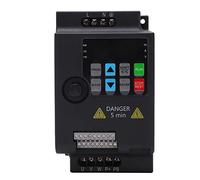 Inversor de frecuencia SustVita monofásico a trifásico VFD 2,2 KW 3, Salida 9,6 A 0-400 Hz con Interfaz para automatización del Control de Velocidad del Motor