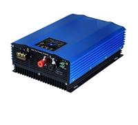 Inversor de Potencia, Inversor Conectado a Red de Onda sinusoidal Descarga batería 1000 W Límite automático MPPT DC24V 48V 72V 96V a 220 conexión a Sensor limitador energía Solar