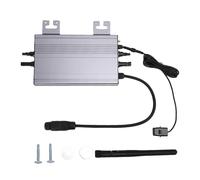 Inversor de red de 1000 W con carcasa de aluminio impermeable IP65 | Smart WiFi Control Memoria Energía Antiretorno Grid-Tie Inversor con limitador de corriente para monitorización remota