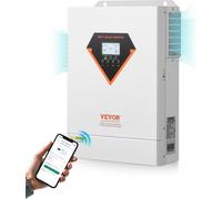 Inversor solar híbrido de 6kW, 220/230V, con conexión Wi-Fi e integrado un controlador MPPT de 120A