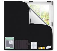 Inwee Estores Opacos Magnética, Cortina Opaca al 100% para Ventana, Se Adapta a Cualquier Forma de Ventana Sin Taladrar, Cortina Opaca Portátil para Dormitorio, Nursería, Viajes, Caravana,145x100 cm