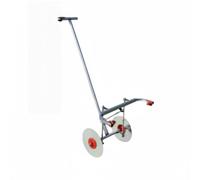 Ioensy Aplicador de Película Agrícola Manual , Herramienta De Cubierta De Película De Doble Disco, Espaciado De 25 Cm Para Película De 40 Cm