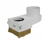 Ioensy Cubierta de Polvo para Husillo CNC Cepillo Protector Accesorio con Cerdas Reforzadas de 5mm y Montaje con Perilla Ajuste para 75mm 80mm 85mm 90mm , 100MM , Hierro Blanco Push-pull