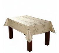 Ioensy Mantel de PVC Mantel Impermeable Cubierta de Mesa Protector Antimanchas Resistente al Diseño Nórdico Elegante Fácil de Limpiar Adecuado para Comedor, 100 160cm Óvalo, Canasta Princesa