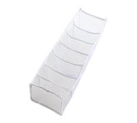 Ioensy Solución Compacta para Guardar Ropa Interior Y Calcetines, Blanco 7 Rejillas