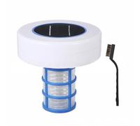 Ionizador solar para piscinas, purificadores automáticos para piscinas en el suelo y enterradas, limpiador flotante automático duradero para jacuzzis