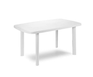 Ipae Progarden Mesa ovalada Faro blanca para exterior
