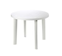 Ipae Progarden Mesa redonda Tondo blanca ø90 x 72 cm