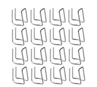 Ipetboom 50 Piezas Abrazadera Antideslizante para Parasol de Aleación de Zinc, Práctica y Resistente, Adecuado para Fijar Mallas en Jardines y Invernaderos