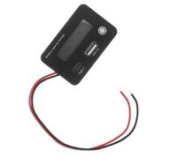 Ipetboom Comprobador de Pilas con Pantalla Lcd y Diseño Portátil, Tester Eléctrico con Interfaces USB y Type-c para Uso Doméstico y Baterías Electrónicas