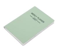 Ipetboom Planificador 2027 A7 Portátil para Viaje y Oficina, Elegante y Profesional, Papel Pu que Previene Manchas de Tinta y Permite Fijar Objetivos