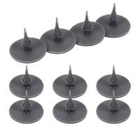 iplusmile 10 Piezas Junta de Válvula para Olla Arrocera, Silicona Negra, | Repuesto, Solución Versátil para Tapa Superior, Piezas de Recambio Incluidas, Diseño Ligero