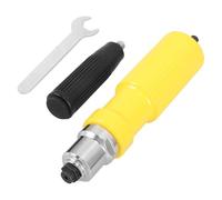 iplusmile Adaptador de Remache y Versátil para Taladro Inalámbrico, Accesorio para Herramienta Remachadora Plástico y Acero Aleado para Trabajos de Encuadernación