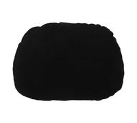 iplusmile Almohada Cojín Ergonómico Cuello y Soporte Lumbar para Asiento de Coche de Gamuza Negra Accesorio para Vehículos, Adecuado para Viajes Largos y Conducción Cómoda