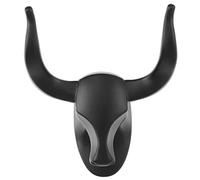 iplusmile Anzuelo Vintage Cabeza De Toro Ganchos Sin Rastro Ganchos De Ropa Para La Pared Perchero Gancho Para Colgar Suspensión De La Pared Colgadores Aluminio Espacial Antiguo
