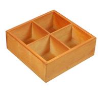 iplusmile Bandeja Organizadora de Madera Soporte Ligero y Protector de Superficies Compartimentos Múltiples para Macetas Adecuado para Balcón o Alféizar
