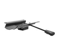 iplusmile Base Giratoria Accesorio Resistente y Fácil de Instalar Distancia de Tornillos 14x17.5cm de Hierro Negro para Silla de Oficina para Taburete Rodante y Silla Ejecutiva