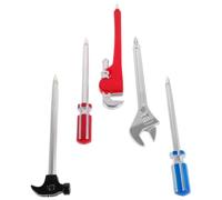 iplusmile Bolígrafo Creativo Forma de Herramienta, Llave Inglesa y Martillo | Plástico, Diseño Compacto y Novedoso, para Cuadernos y Estuche, Adecuado como Detalle Escolar
