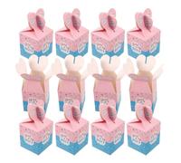 iplusmile Cajas de Papel para Dulces 50 Pcs, Contenedor para Chocolate y Galletas, Caja de Obsequio para Fiestas y Comuniones, Embalaje Pequeño para Golosinas y Suministros de Embalaje