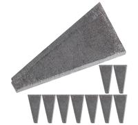 iplusmile Cuña de Fijación Tamaño S de Acero al Carbono 10 Piezas | Cuñas de Plastico, Herramienta Compacta para Taller y Carpintería, Apoyo en Cabezas de Jardín