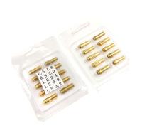 iplusmile Juego de 20 Pinzas de Latón de 4,2mm para Taladro Multifunción, Compatible Herramientas Rotativas, Adecuado para Trabajos en Hardware y Hogar