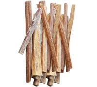 iplusmile Pastillas de Encendido de Madera para Fuego, Iniciador Ligero | Bolsa Incluida, Uso en Barbacoas y Camping de Supervivencia, para Carbón y Chimenea