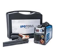 IPOTOOLS MMA-120S Soldadora de Electrodo 120A - Mini Soldadora Eléctrica Inverter MMA con Pantalla LCD, Anti-Adherente, 230 V, 7 Años de Garantía