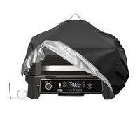 Iptienda Cubierta de parrilla para parrilla eléctrica Ninja Woodfire Pro XL y ahumador, impermeable al aire libre, cubierta de parrilla eléctrica para fogatas de madera para OG850UK, 59 x 53 x 41 cm