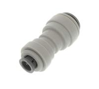 IPW Industries Inc - John Guest - Unión reductora de acetal de conexión rápida de 3/8 pulgadas de diámetro exterior x 1/4 pulgadas de diámetro exterior/individual (PI201208S)
