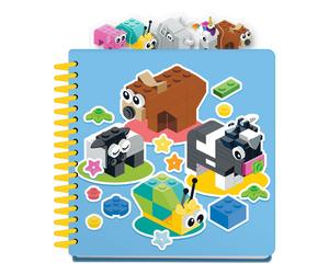 Iq lego animals tab - cuaderno punteado (53619)