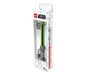 Iq lego star wars - bolígrafo de gel con clip, color lima (53512)