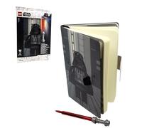 IQ LEGO Star Wars - Cuaderno punteado con bolígrafo de gel de sable de luz - Darth Vader (53492)