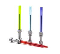 IQ Bolígrafo de gel LEGO Star Wars, sable láser, paquete de 4, multicolor Cap-Off